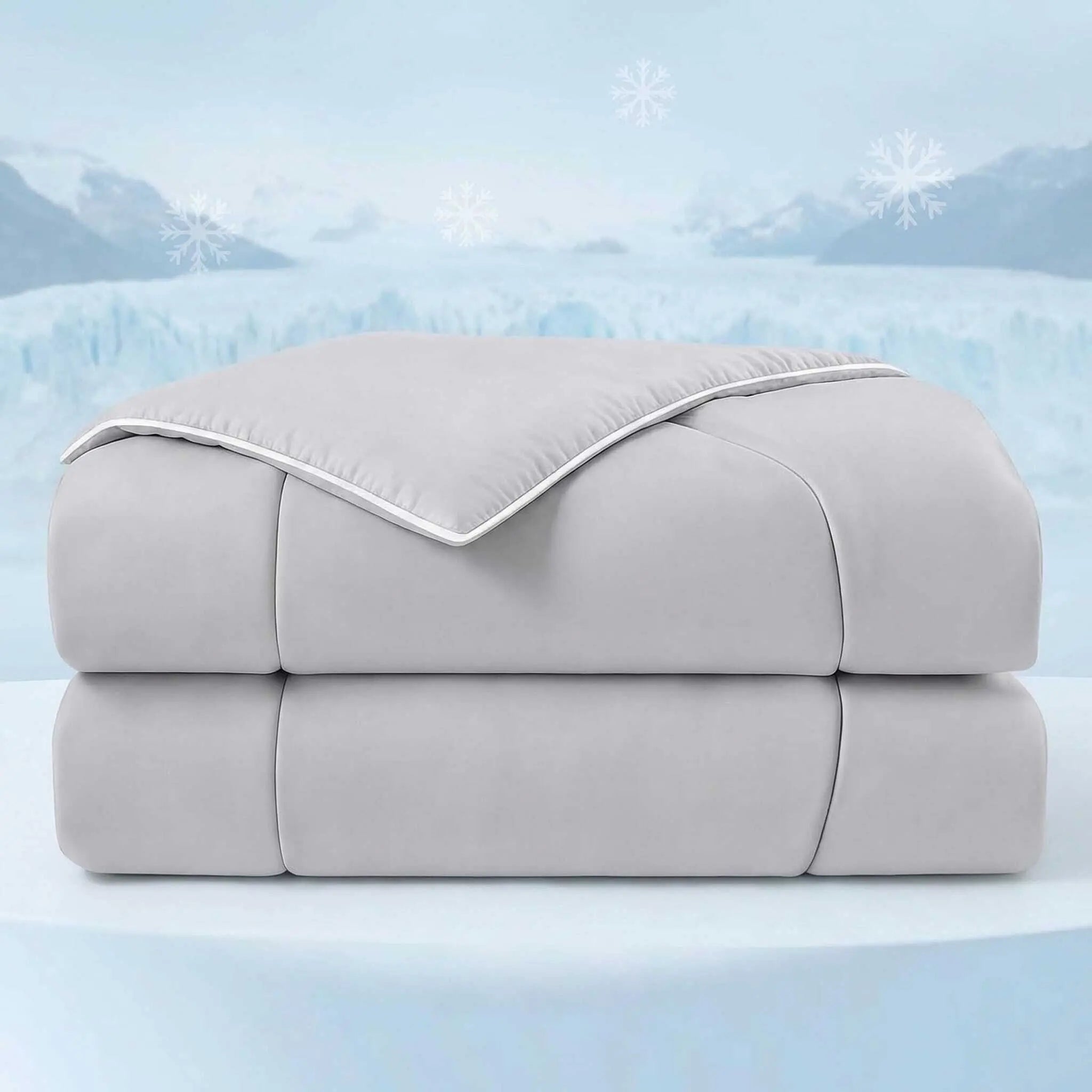 CGK | Coolcloud Comforter - Cooling Comforter for Hot Sleepers - Summer Comforter with Dual-Sided Cool Tech - Soft, Breathable Cold Blanket for Sleeping