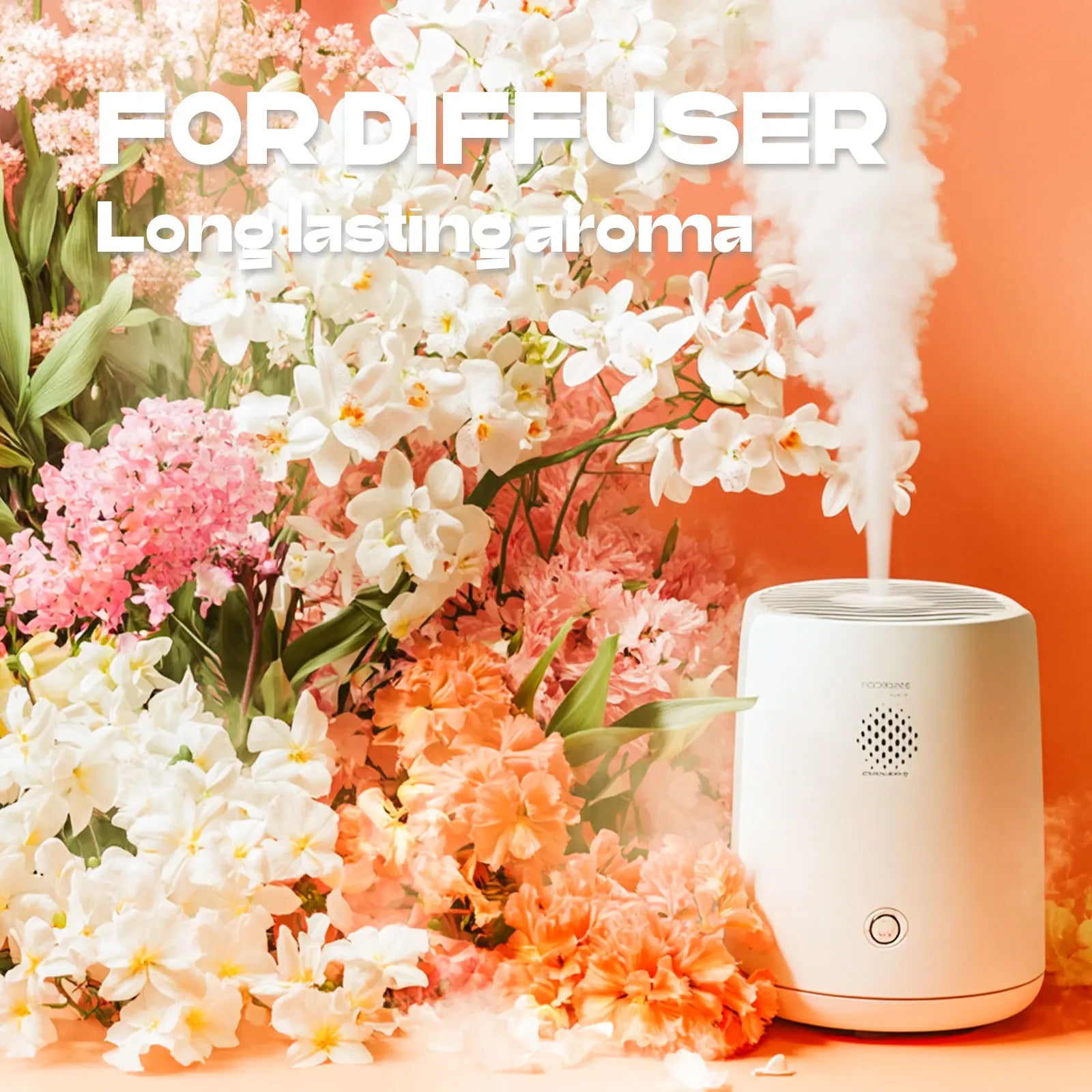 21Types 10ML Floral Essential Oils, Lavender, Calming Home Fragrance, Skin Care, Humidifier Diffuser, Car Air Freshener, Bath DIY Soap/Candle/Air Freshener, Holiday Gift