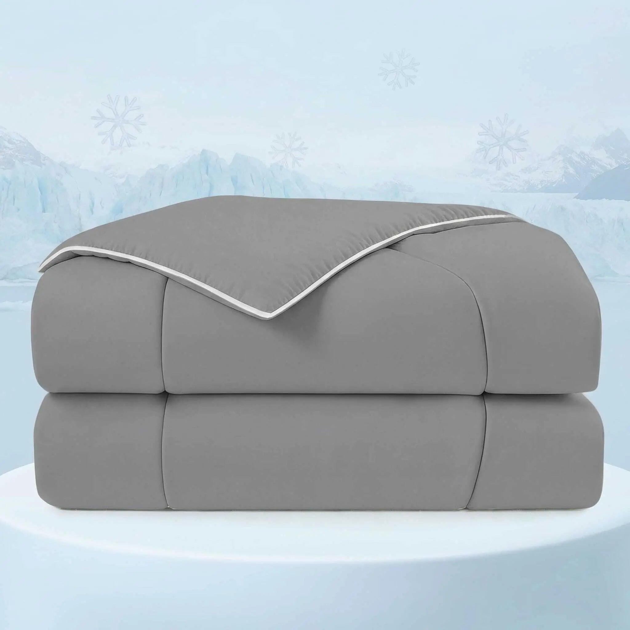 CGK | Coolcloud Comforter - Cooling Comforter for Hot Sleepers - Summer Comforter with Dual-Sided Cool Tech - Soft, Breathable Cold Blanket for Sleeping