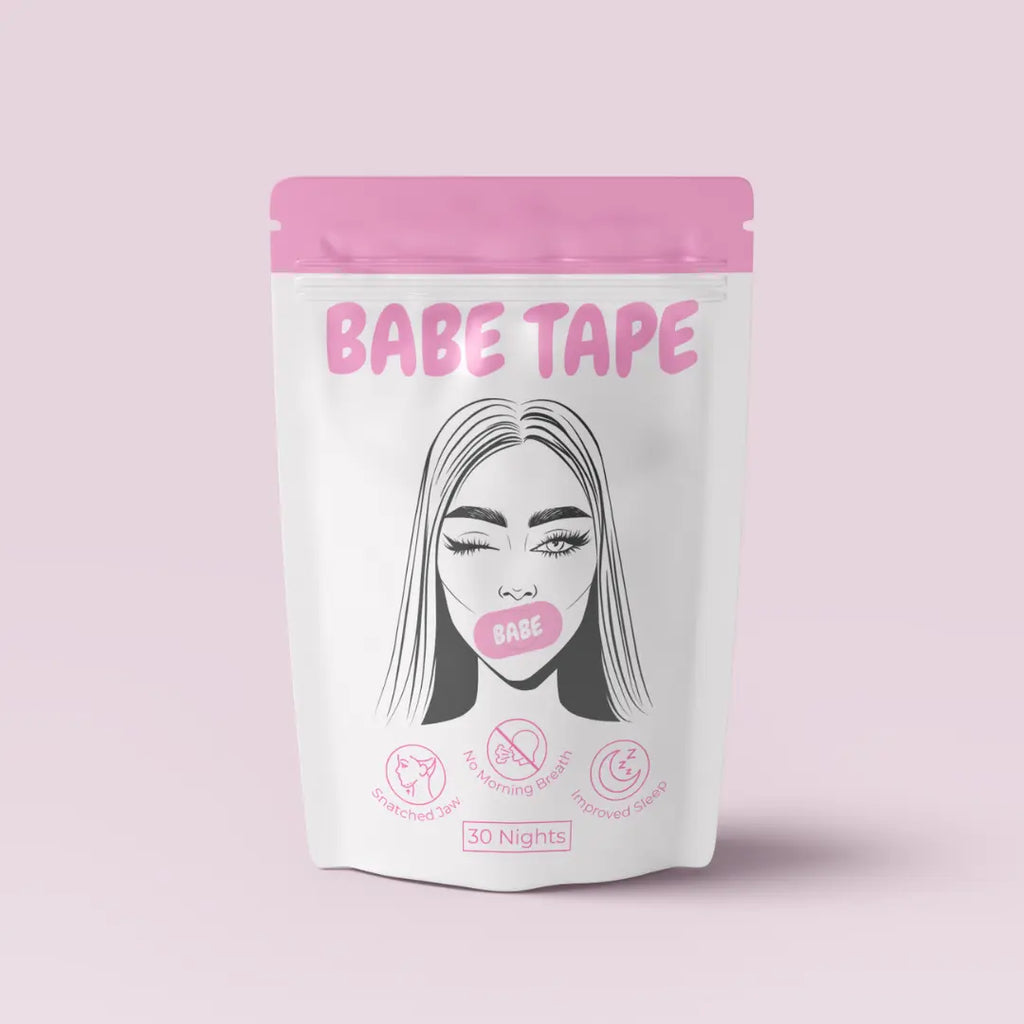 Babe Tape – Jawline Snatching Mouth Tape for Snoring & Beauty Sleep