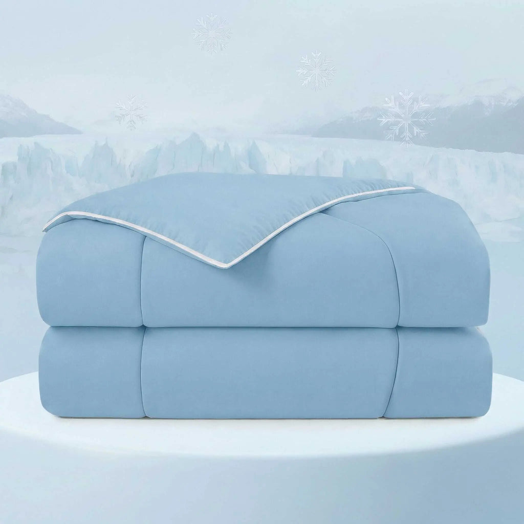CGK | Coolcloud Comforter - Cooling Comforter for Hot Sleepers - Summer Comforter with Dual-Sided Cool Tech - Soft, Breathable Cold Blanket for Sleeping